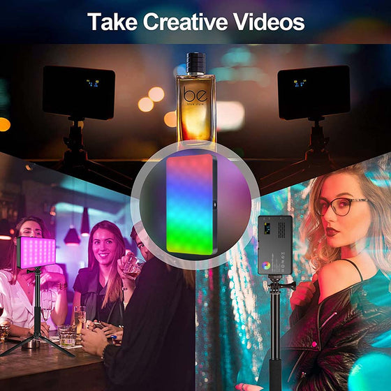 RGB LED Video Light Photography Fill Camera