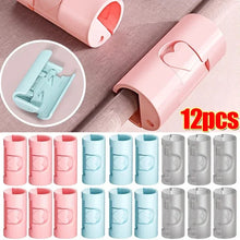  1/12Pcs Bedsheet Clips Plastic Non-Slip Clamp Quilt Bed Cover Holder Curtain Blanket Buckles Clothes Pegs Fasteners Fixer Device