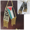 Palestine Keffiyeh Necklace - 3 Options - Gold or Silver