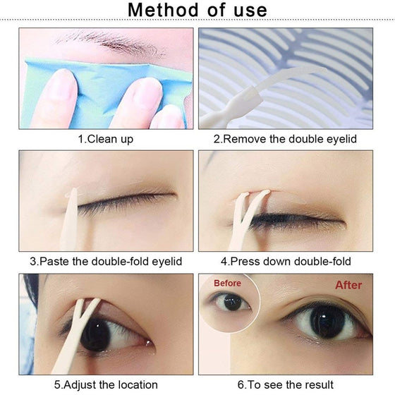 240pcs Eyelid Tape Sticker