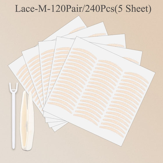 240pcs Eyelid Tape Sticker