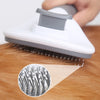 Pet Hair Removal Brush Dog Hair Comb Stainless Steel Automatic Hair Fading Cat Comb Pet Cleaning Grooming Supplies