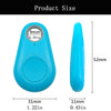 Bluetooth Antilost Device Water Drop Shape Smart Keys Wallet Pet Wearing Bag Mobile Phone Antiloss Device Positioning Tracker