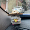 Car Decoration Hamster Car Accessories New Console Cute Doll Car Interior Pendant Car Decoration Cool Car Decoration