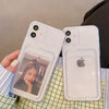 Phone Case Cover Soft Silicone Wallet Card Holder