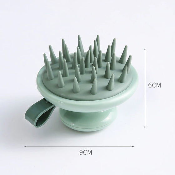 Silicone Shampoo Head Scalp Massage Brush Silicone Body Brush Hair Washing Comb Bath SPA Shower Brush Massage Brush Hair Brush