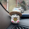 Car Decoration Hamster Car Accessories New Console Cute Doll Car Interior Pendant Car Decoration Cool Car Decoration