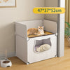 Cat Bed Detachable Cat Hiding House Comfortable Small Dog Nest Washable Cave Cats Beds Pet Supplies