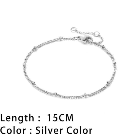 SUNIBI Classic Snake Chain Bracelets for Women