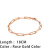 SUNIBI Classic Snake Chain Bracelets for Women