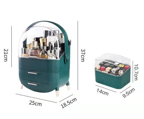 Makeup Organizer For Cosmetic Large Capacity Cosmetic Storage Box Organizer Desktop Jewelry Nail Polish Makeup Drawer Container