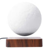 Creative 3D Magnetic Levitation Moon Lamp LED Night Light 14cm Rotating