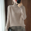 Turtleneck Pullover Fall/winter 2022 Cashmere Sweater Women Pure Color Casual Long-sleeved Loose Pullover Bottoming Women&#39;s