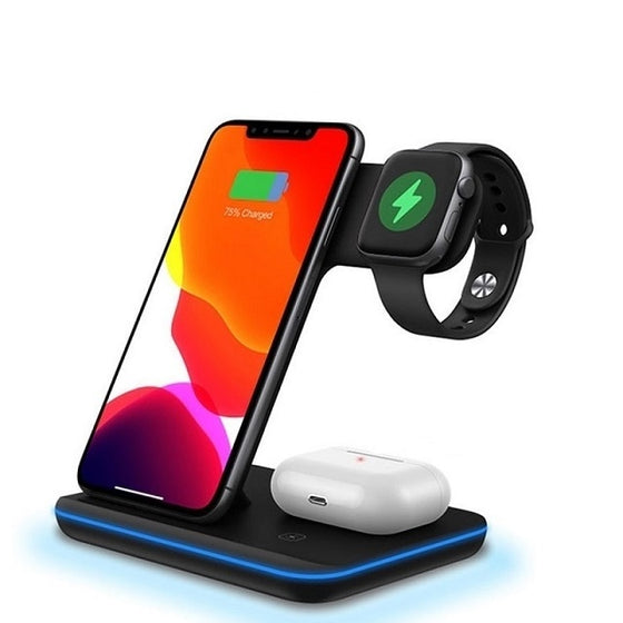 3 in 1 15W Fast Wireless Charger