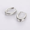 Classic Trending Metal Hoop Earrings