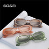 Retro Oval Sports Sunglasses