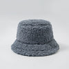 Lamb Wool Faux Bucket Hat