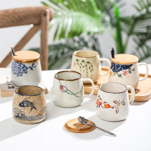 Vintage Japanese Style Ceramic Mug