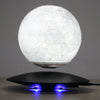 Creative 3D Magnetic Levitation Moon Lamp LED Night Light 14cm Rotating