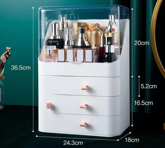 Makeup Organizer For Cosmetic Large Capacity Cosmetic Storage Box Organizer Desktop Jewelry Nail Polish Makeup Drawer Container