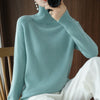 Turtleneck Pullover Fall/winter 2022 Cashmere Sweater Women Pure Color Casual Long-sleeved Loose Pullover Bottoming Women&#39;s