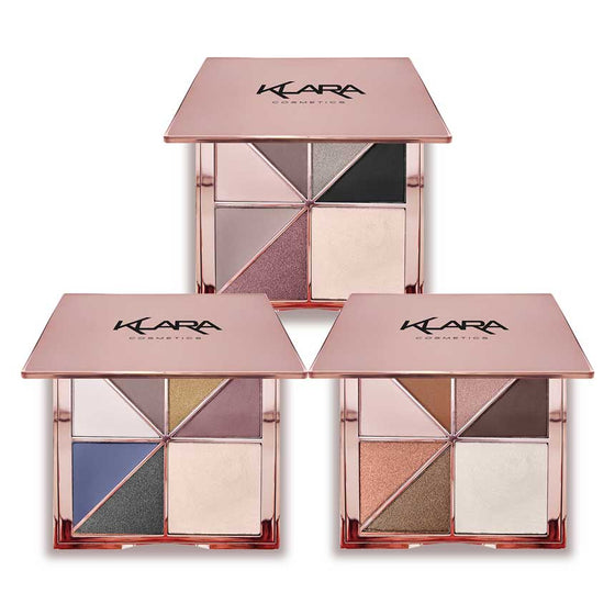 Klara Cosmetics Fashion Victim Eyeshadow Highlighter Collection - Deal Digga