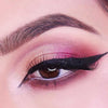 Klara Cosmetics Pro Eyeshadow Palette Number 2 looks on the eyes winged liner