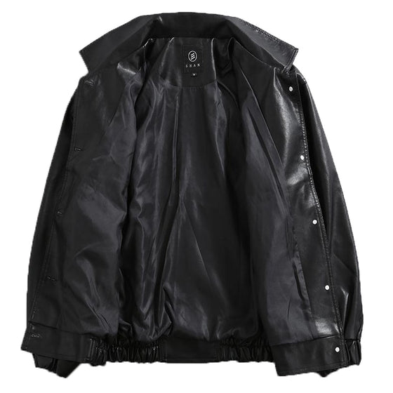 PU Soft Faux Leather Jacket