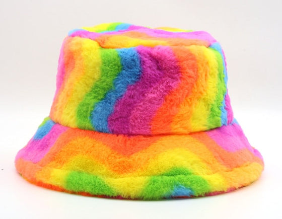 Multi-patterned Bucket Hat