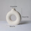 Nordic Circular Ceramic Vase