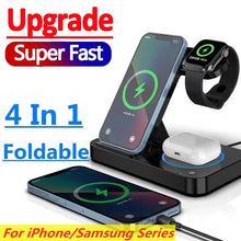  15W 4 in 1 Foldable Wireless Charging Station