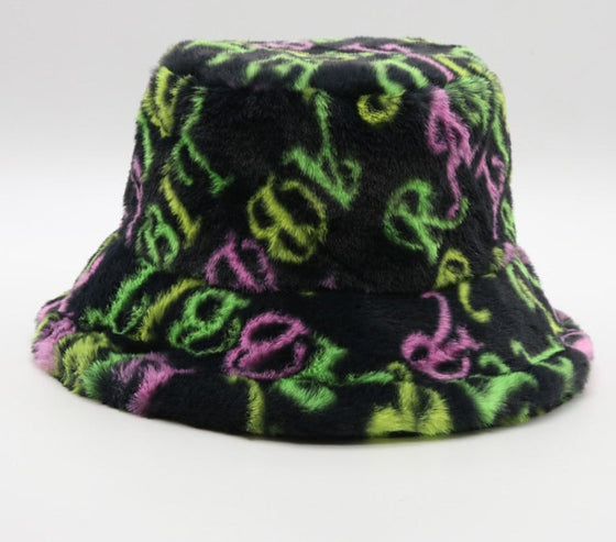 Multi-patterned Bucket Hat