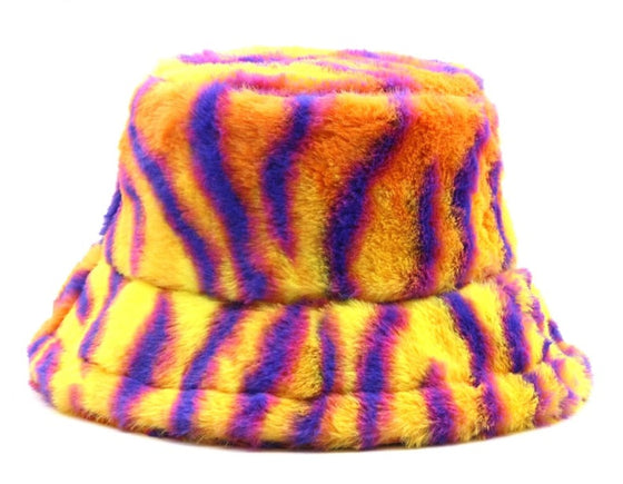 Multi-patterned Bucket Hat