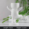 Creative Cute Imitation Humanoid Ceramic Flower Pot