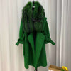Emerald Woollen Overcoat