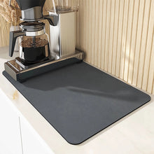  Super Absorbent Anti-slip Coffee Dish Large Kitchen Absorbent Draining Mat Drying Mat