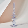 Retro Glass Candlesticks