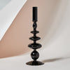 Retro Glass Candlesticks