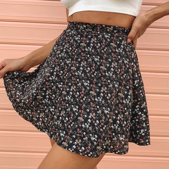 Matilda | Floral Print Skirt