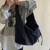 Black Nylon Shoulder Bag