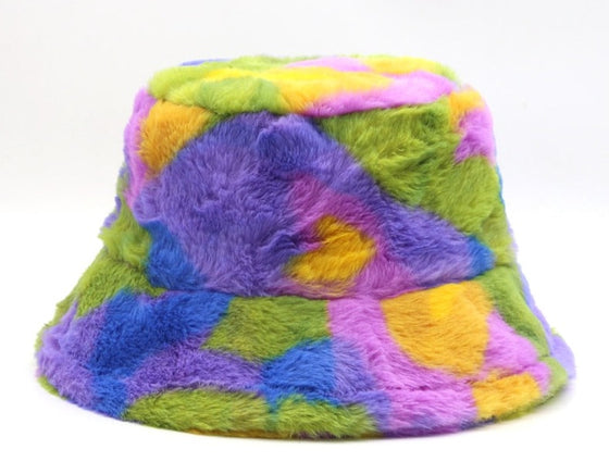 Multi-patterned Bucket Hat