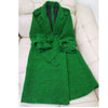 Women's Winter Green Fur Coat