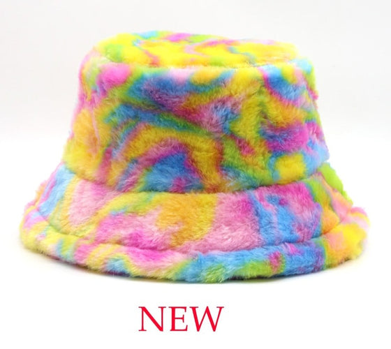 Multi-patterned Bucket Hat