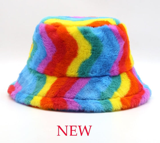 Multi-patterned Bucket Hat