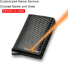 DIENQI Carbon Fiber Card Holder Wallets