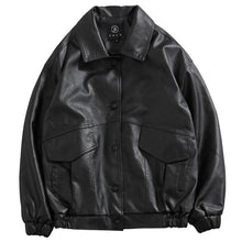  PU Soft Faux Leather Jacket