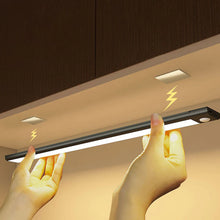  Motion Sensor Light Wireless LED Night Light USB Rechargeable Night Lamp Cabinet Wardrobe Lamp under Backlight for Kitchen USB