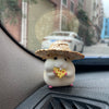 Car Decoration Hamster Car Accessories New Console Cute Doll Car Interior Pendant Car Decoration Cool Car Decoration