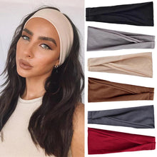  Women Solid Color Elastic Hair Bands