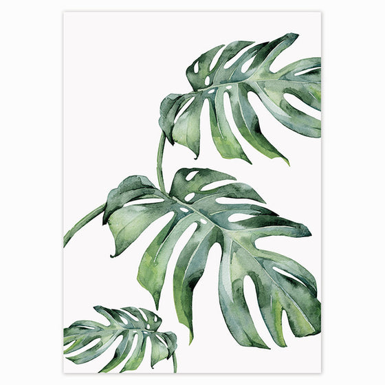 Tropical Plant Scandavian Design Poster - Deal Digga